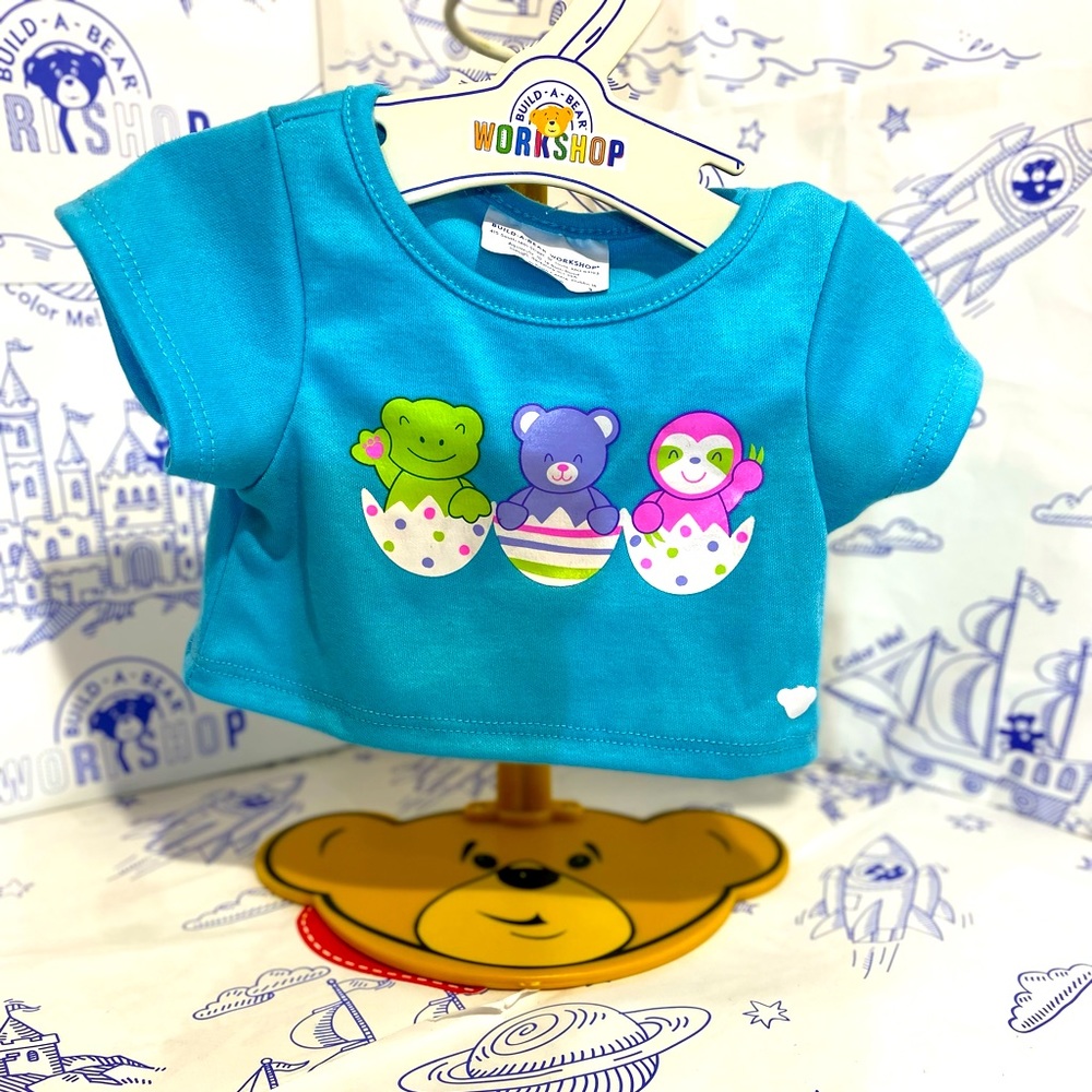 Build a Bear NWT Easter T-Shirt